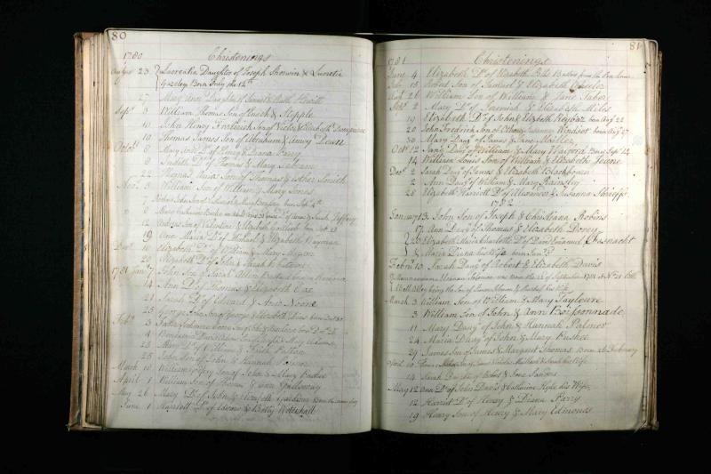 Edmonds (Henry) 1782 Baptism Record